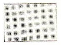 Lego Modulex Baseplate 42 x 59 mounted on metal sheet,
