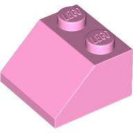 Lego Brick Sloped 45° 2 x 2 / Bright Pink