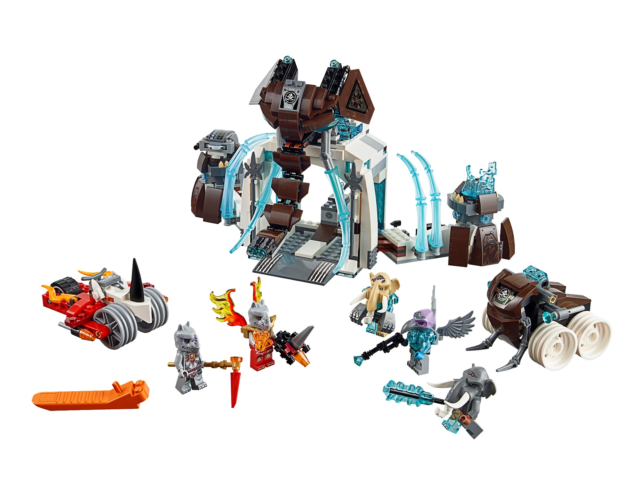 Lego Mammoth's Frozen Stronghold