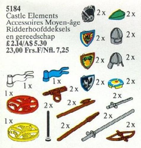 Lego Castle Equipment
