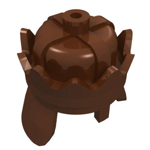Lego Crown / Reddish Brown