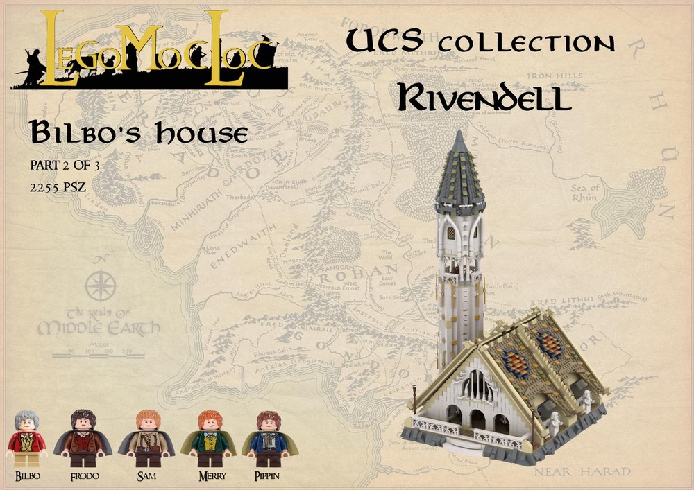 Lego UCS Rivendell - Bilbo's House