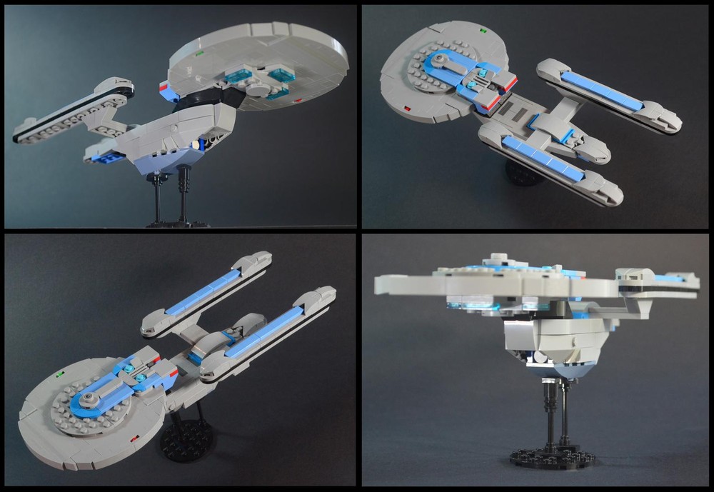 Lego Star Trek Excelsior from Wrath of Khan
