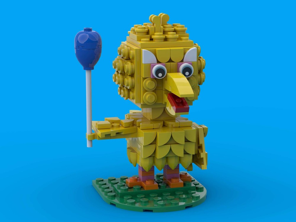Lego Big Bird (Sesame St)