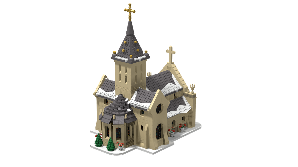 Lego Christmas Church