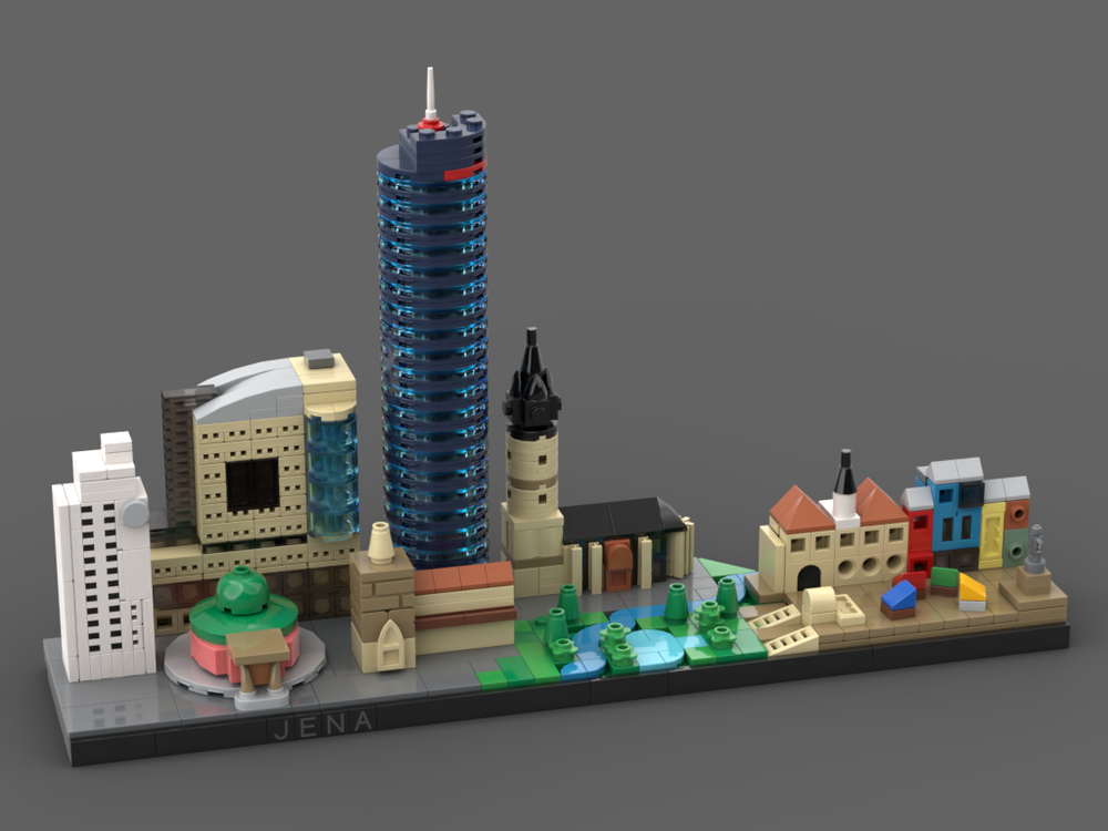 Lego Jena Skyline