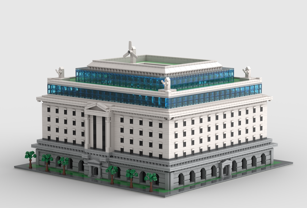 Lego Apartment Block