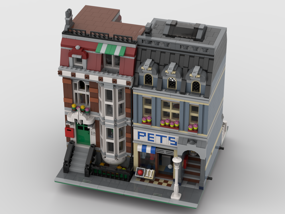 Lego Modular Makeover - Pet Shop