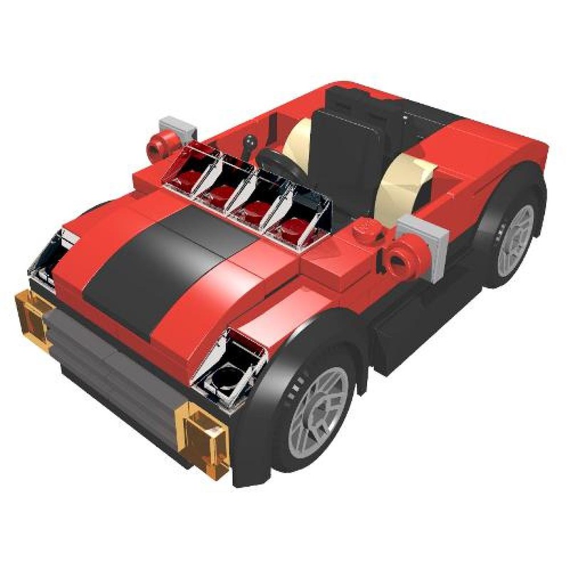 Lego Red Roadster S