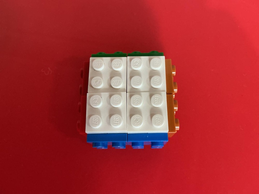Lego Fully functional Rubik’s cube 1x2x2