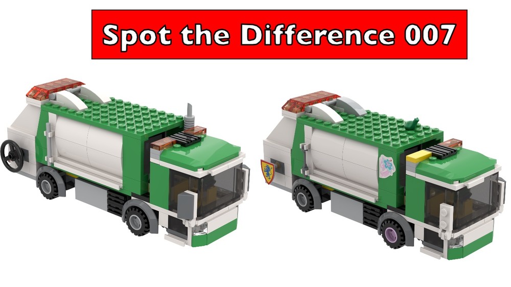 Lego Spot the Difference 007