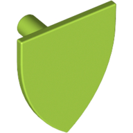 Lego Shield Triangular / Lime