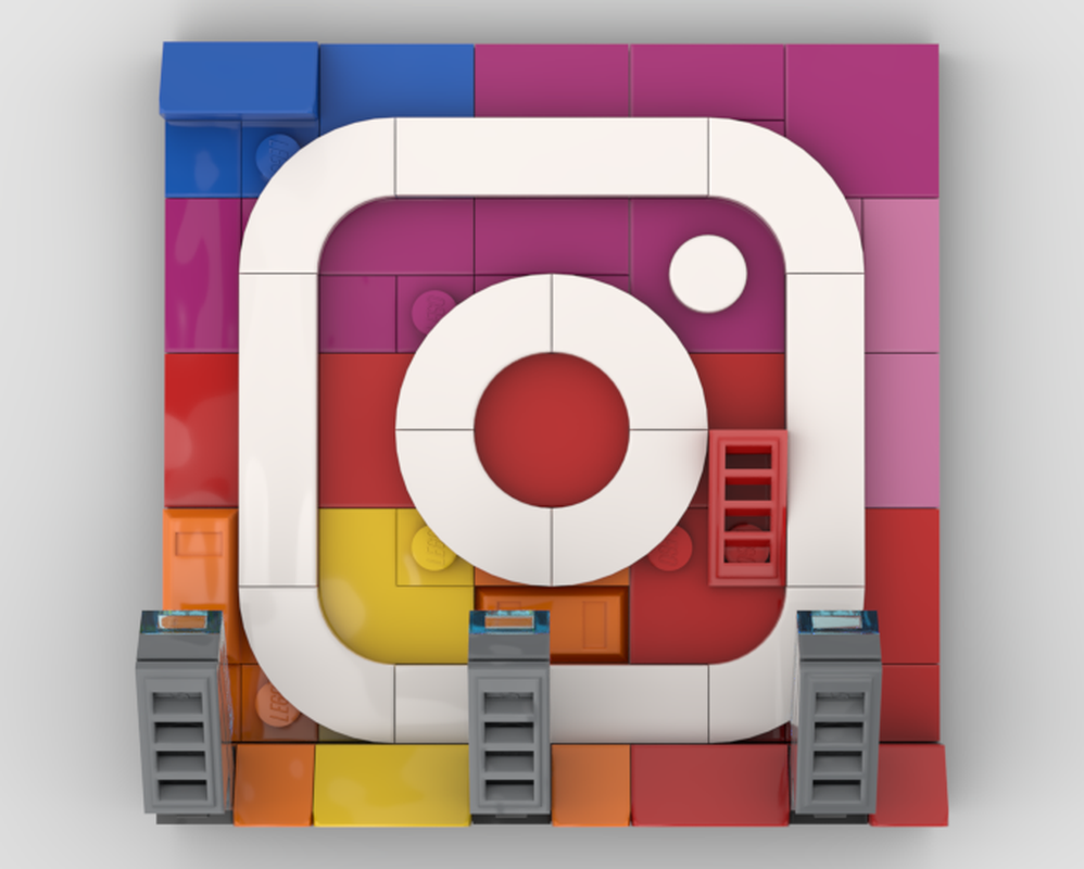 Lego Small Instagram Billboard