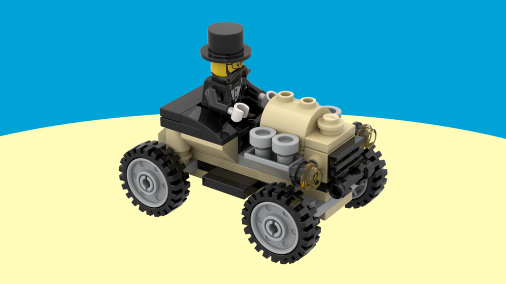 Lego Adventurers - Reimagined Sly Boots Adventurers Car (2541)