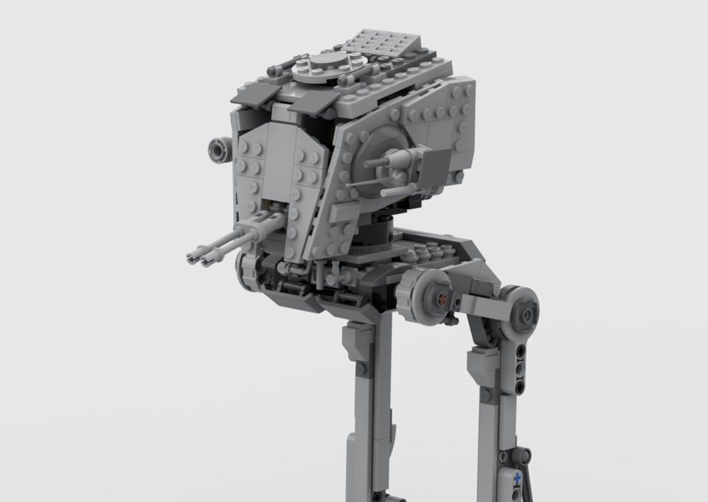 Lego 75322 Hoth AT-ST - Modifications
