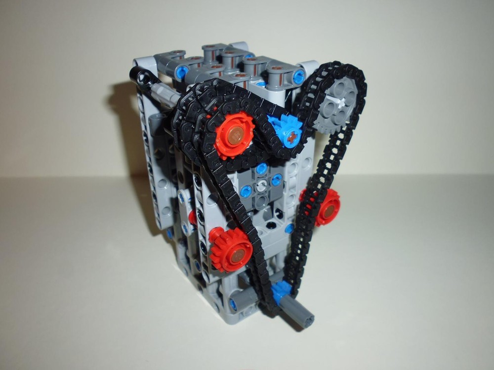 Lego 2-Cylinder 4-Stroke Engine