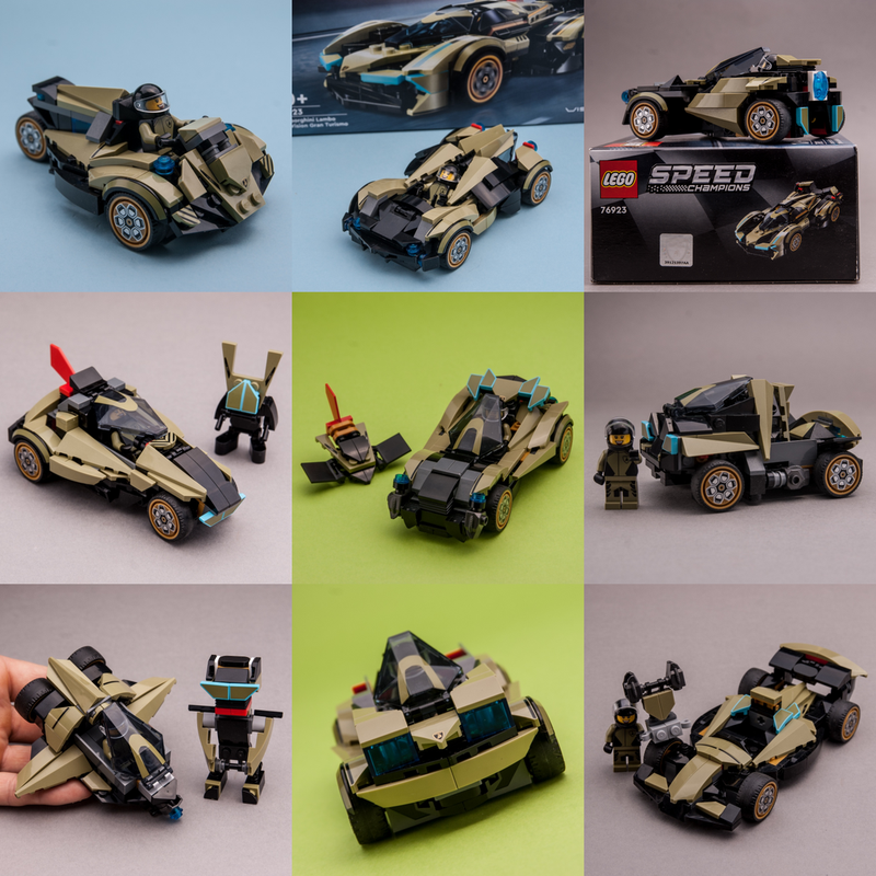 Lego 76923 MOC rebuild models