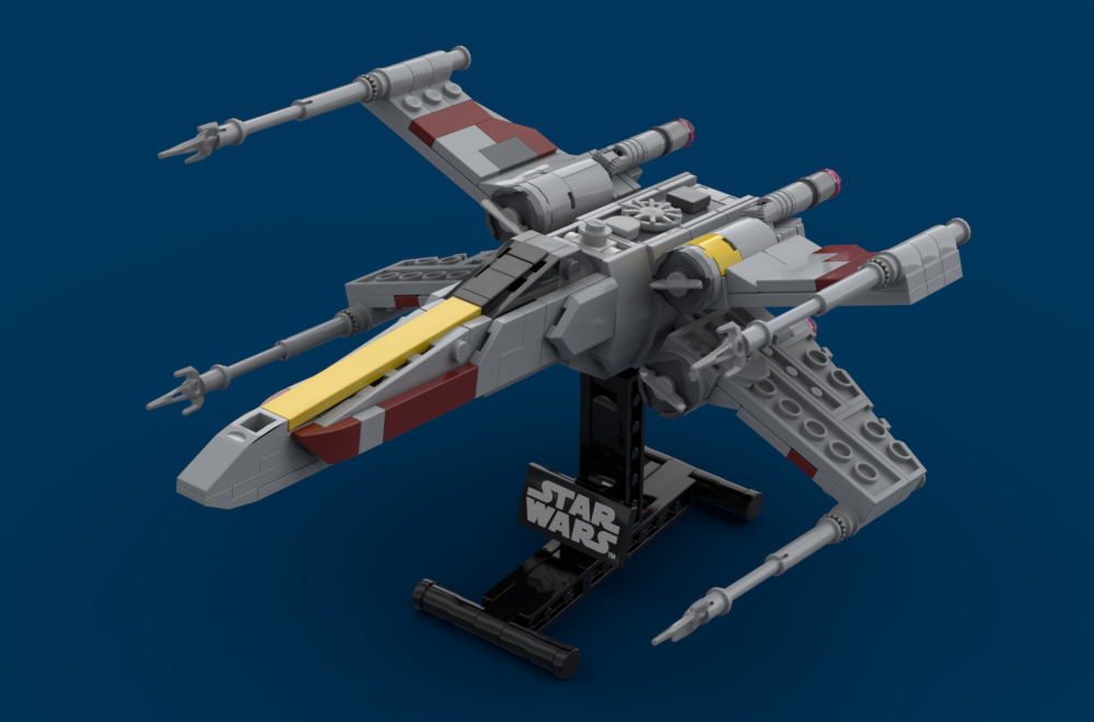 Lego T-65 X Wing 1:72 Scale