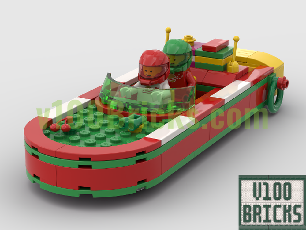 Lego NCS Ground Speeder - Christmas Style