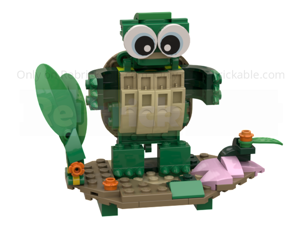 Lego Turtle to Turtloid