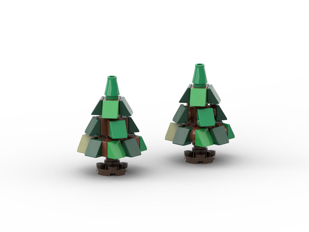 Lego Mini Christmas Trees