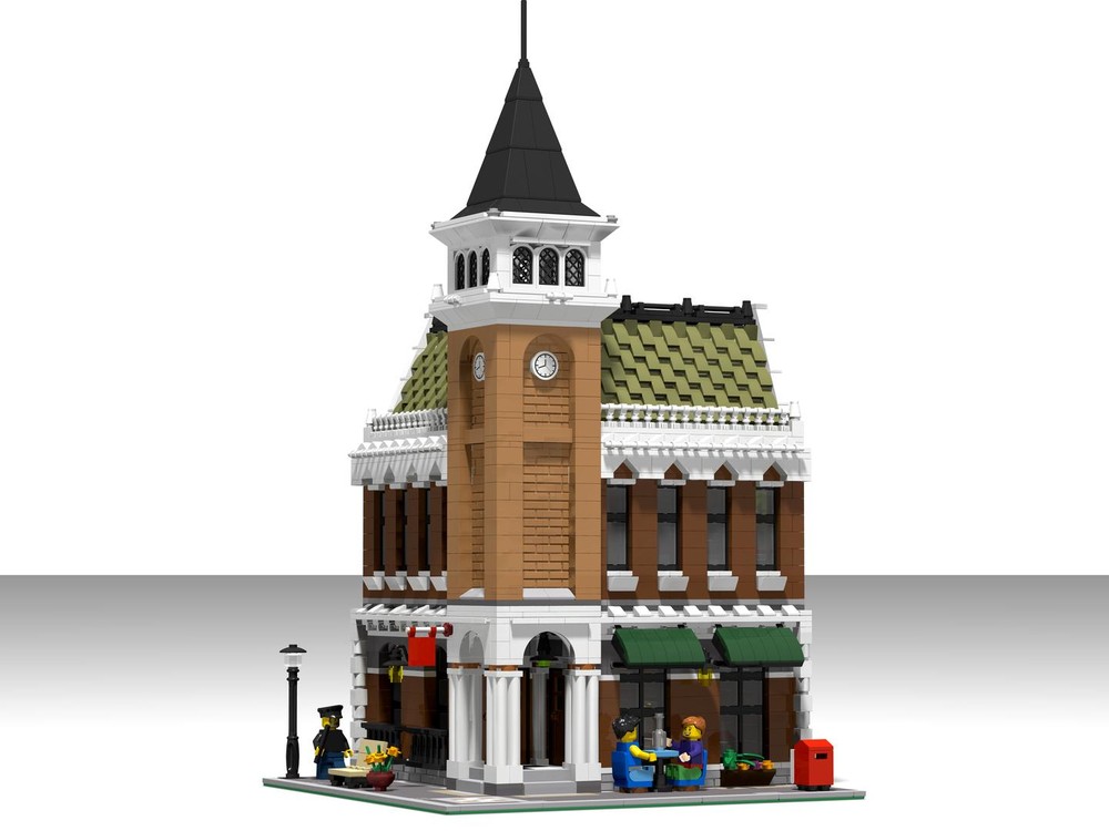 Lego Modular Corner Pub