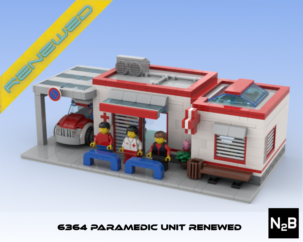 Lego 6364 Renewed Paramedic Unit