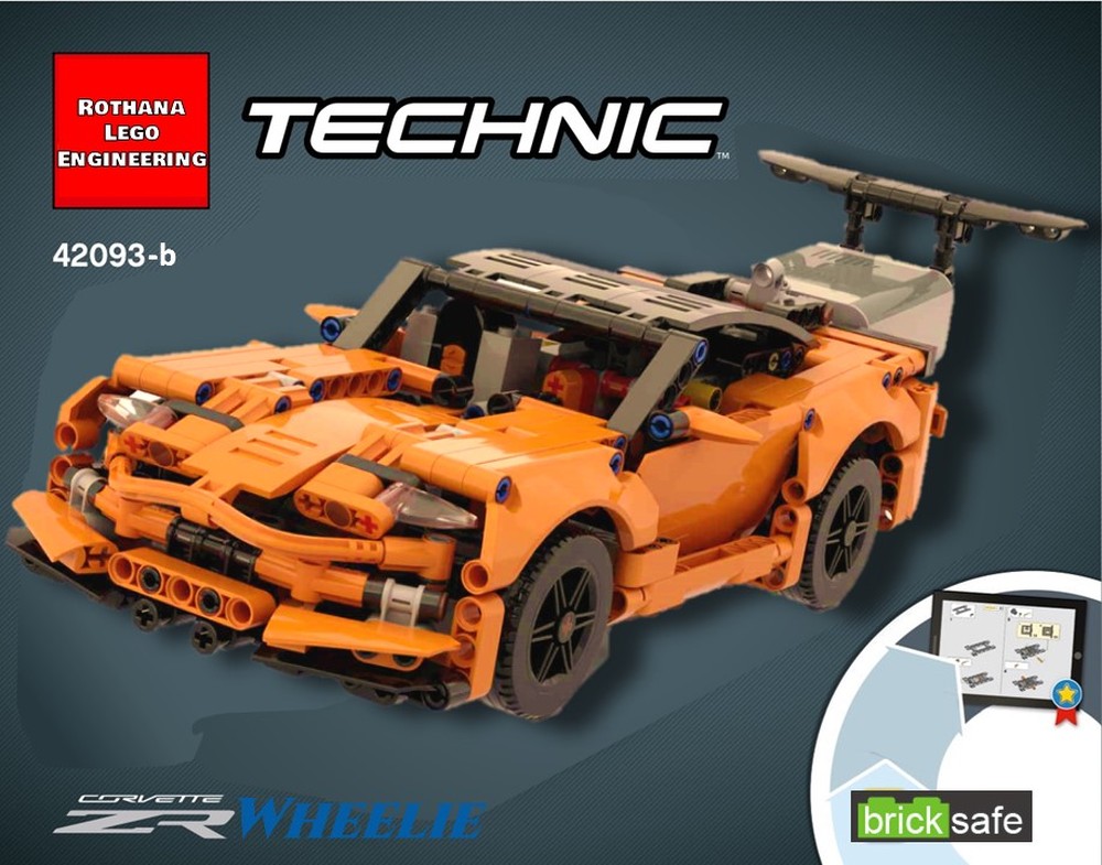 Lego 42093 RC Wheelie Car MOD