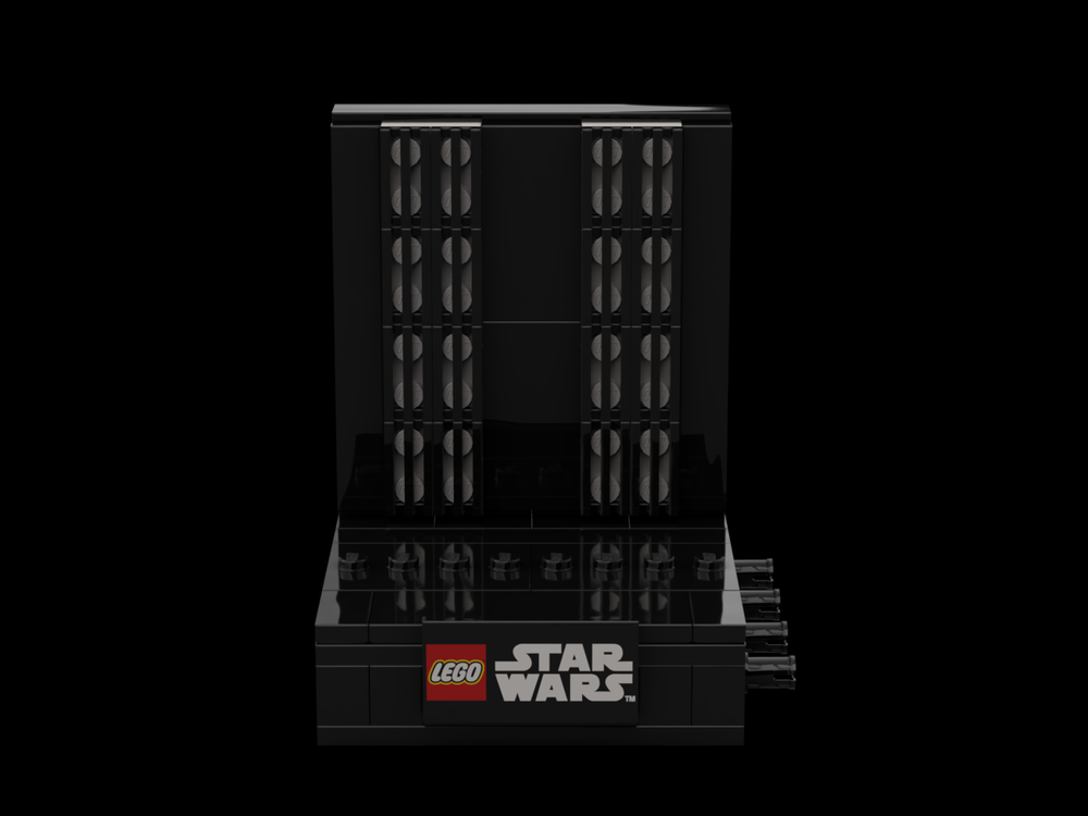 Lego Modular Minifigure Display (Imperial)