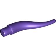 Lego Animal Body Part, Horn (Cattle) / Tentacle / Vine / Branch / Tongue - Long / Dark Purple
