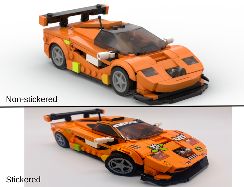 Lego Mclaren F1 GT3