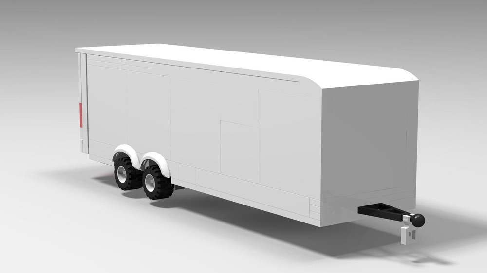 Lego Minifig-Scale Car Trailer