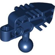 Lego Large Figure Head Connector Block (Vahki) / Dark Blue