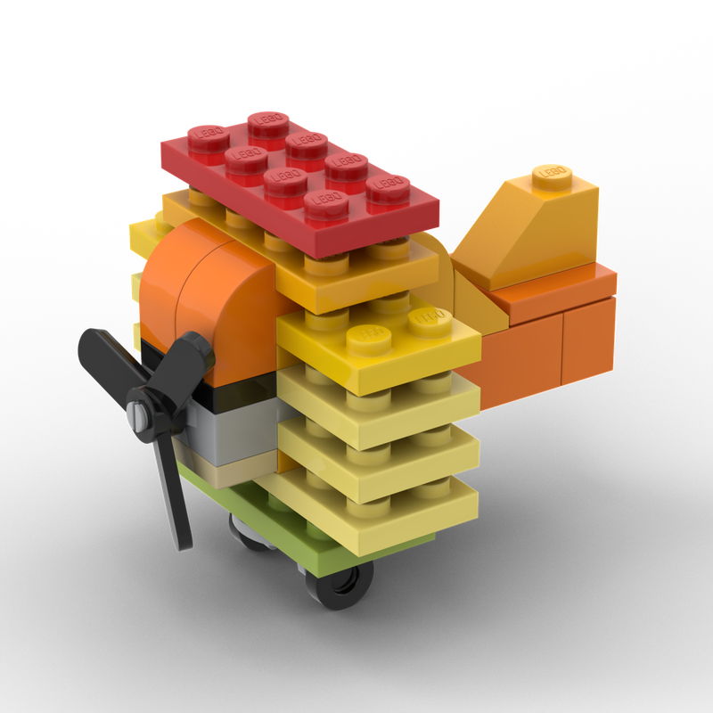 Lego I pannini (rainbow heptaplane)