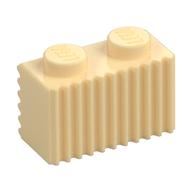 Lego Brick Special 1 x 2 with Grille / Tan
