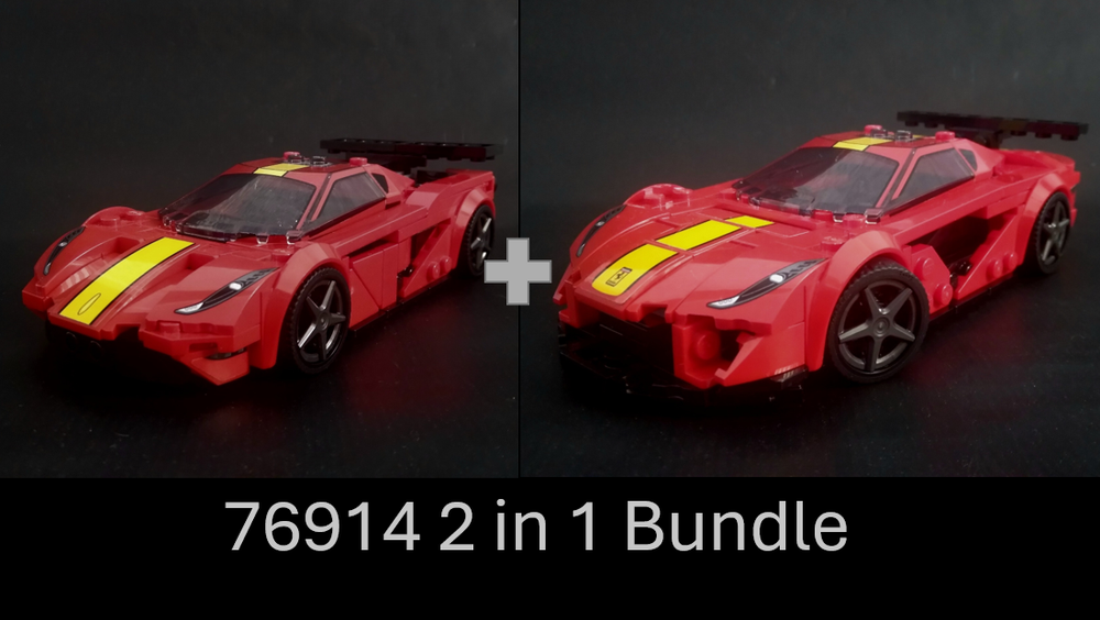 Lego 76914 2 in 1 bundle