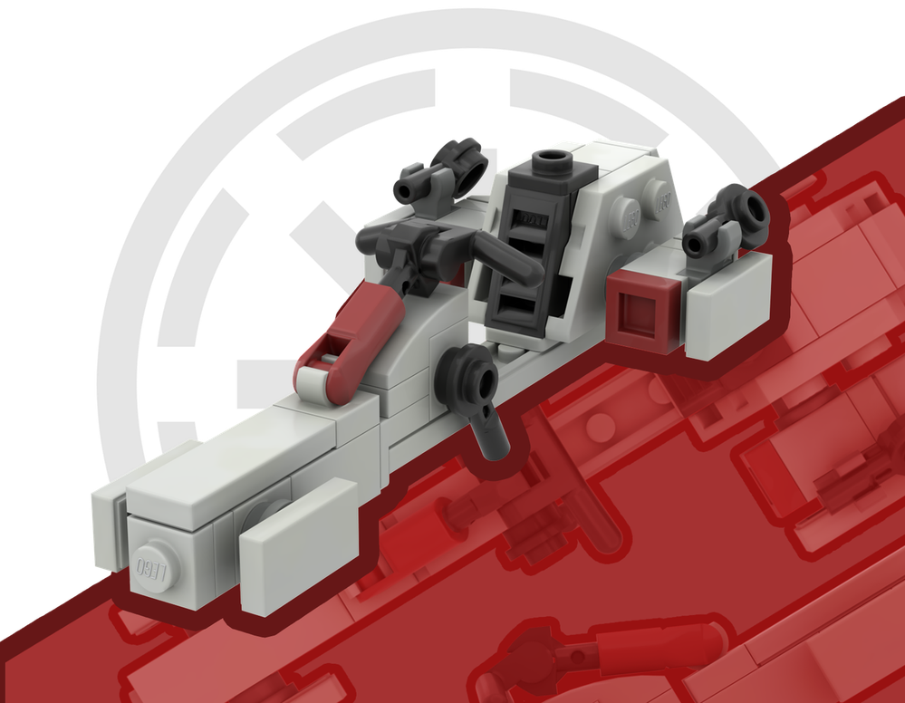 Lego BARC Speeder; Minifig (1/45) Scale