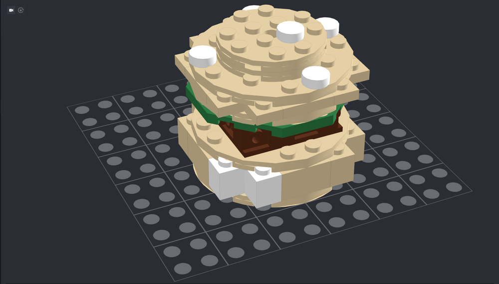 Lego Burger-brick foods 6