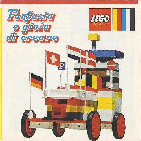Lego 1972 Medium Italian - Fantasia e gioia di creare (97354-It)