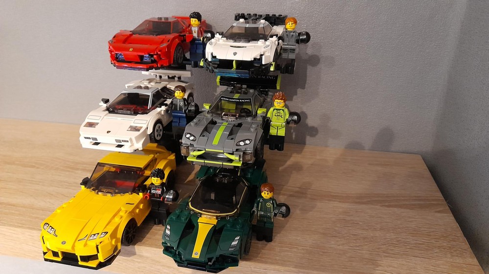 Lego Speed Champions Display Stand