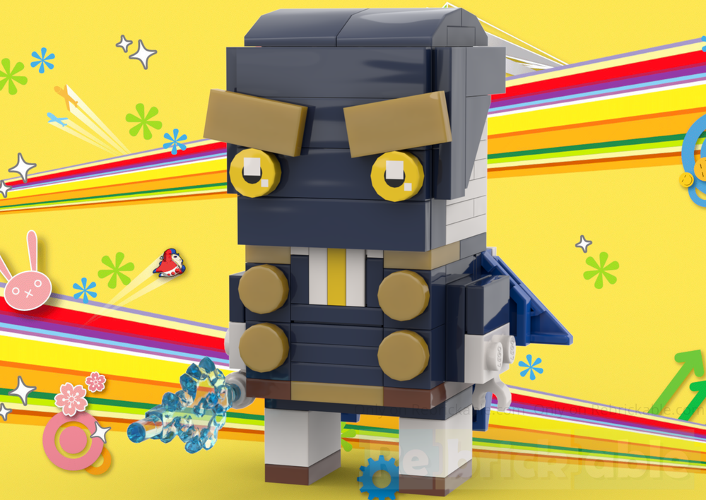 Lego Sukuna-Hikona BrickHead - Persona 4