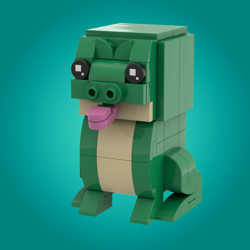 Lego Frog Brickheadz