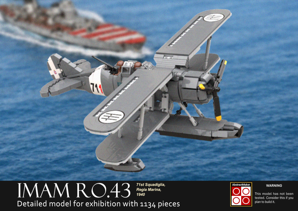 Lego Ro.43 (1940) improved