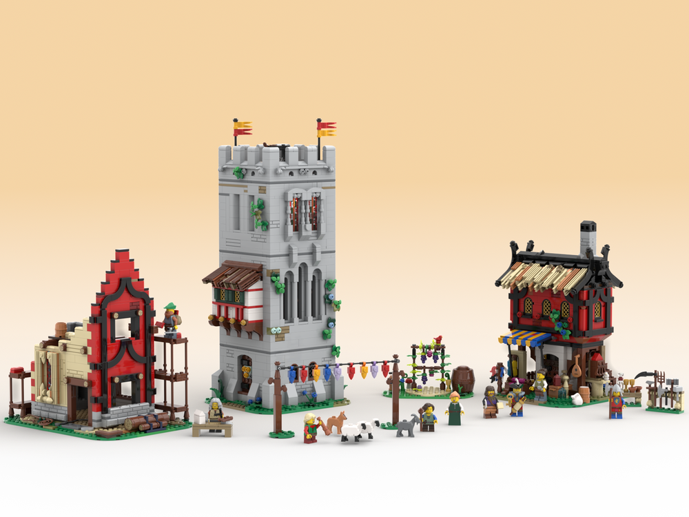 Lego Medieval High Street