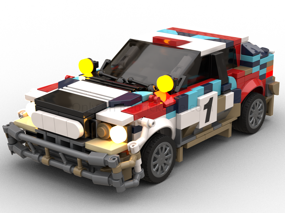 Lego Lancia Delta'92-SAFARI Hi-Fi (HF INTEGRALE series, class EVO)