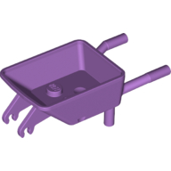 Lego Equipment Wheelbarrow / Medium Lavender