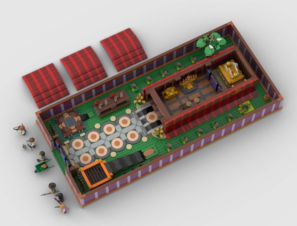 Lego Ancient Hebrew Tabernacle
