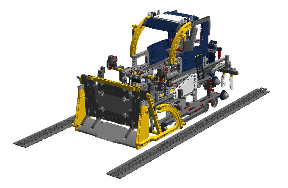 Lego 42055 Model F - DOZERTR