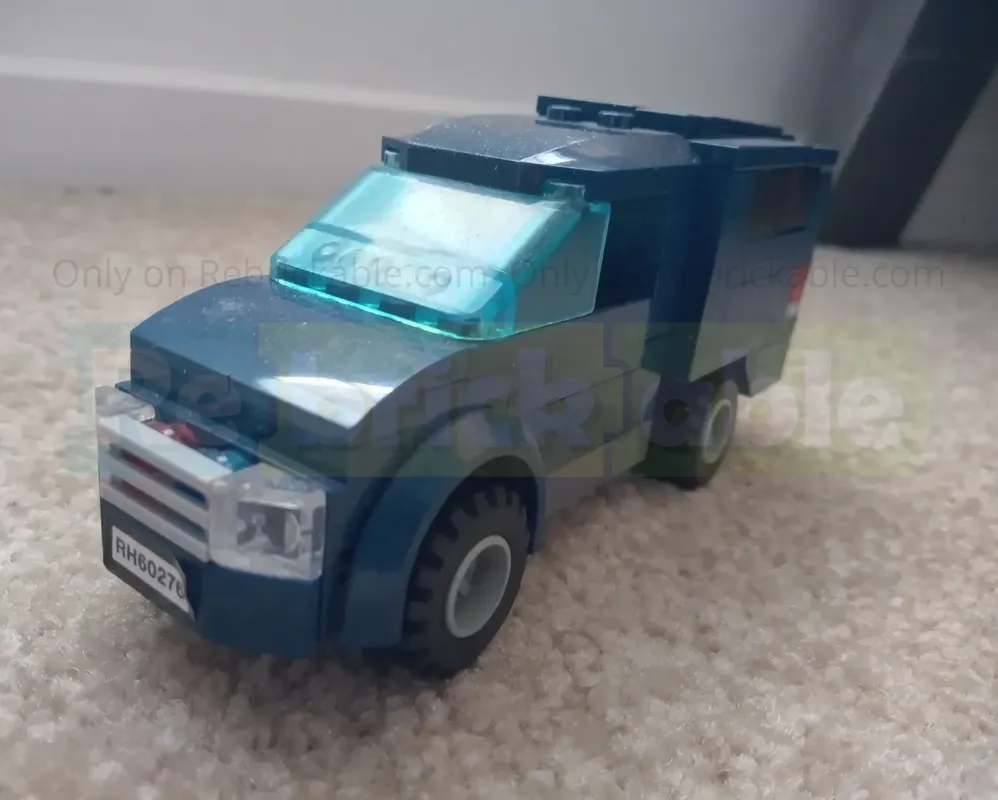 Lego Victoria police dog squad Ute