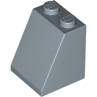 Lego Brick Sloped 65° 2 x 2 x 2 with Bottom Tube / Sand Blue